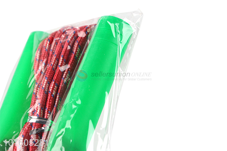 High Sales Plastic Handles Jump with Nylon Rope Skipping Rope