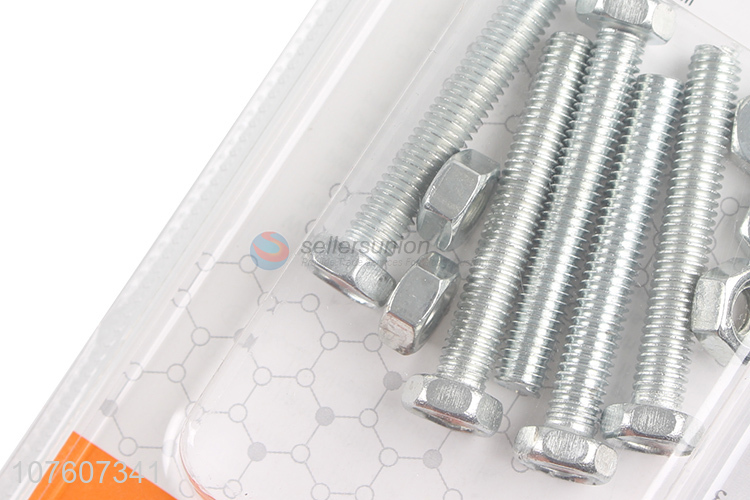 Professional Manufacturerh Hexagon Fastening Screw With Hex Nut Set