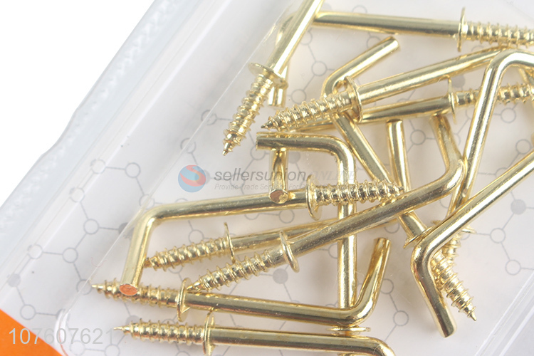 Personalized Design Copper Plating L Screw Gold Special-Shaped Screw