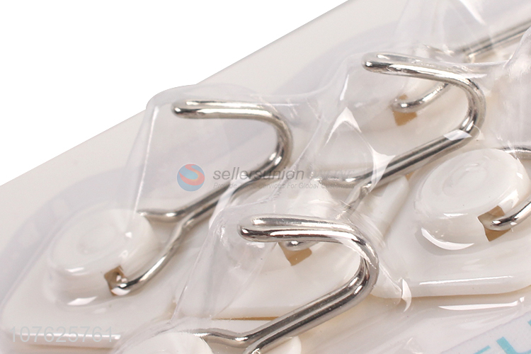 Wholesale durable seamless adhesive wall hooks for kitchen and window