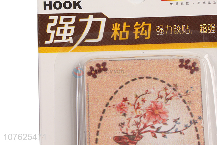 Promotional premium multifunction wooden sticky hook towel hook coat hanger