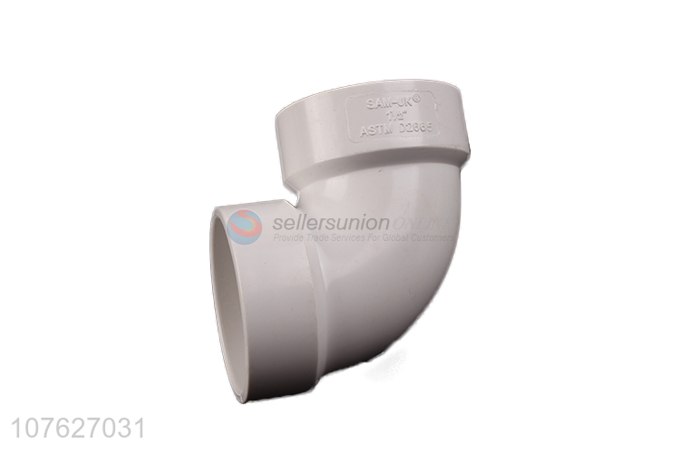 New eco-friendly PVCdrainage pipe fitting equal 90 degree elbow