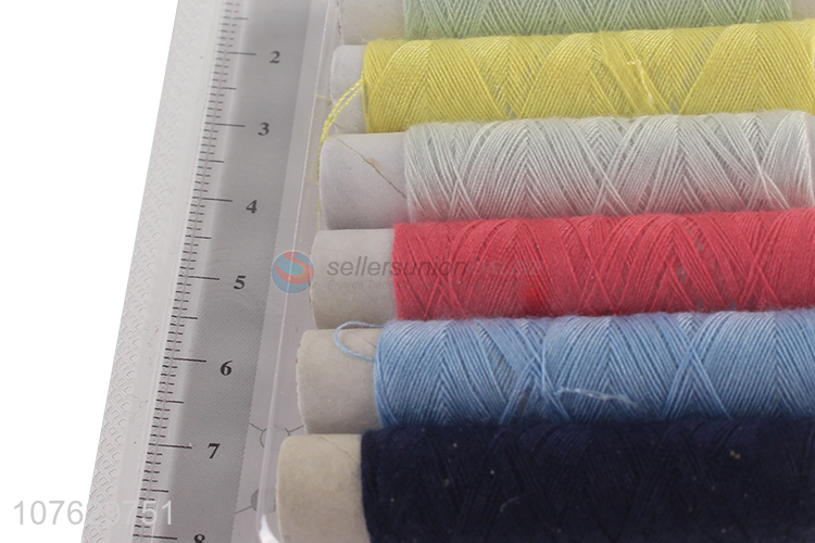 Hot sale colorful cotton sewing thread sewing tools