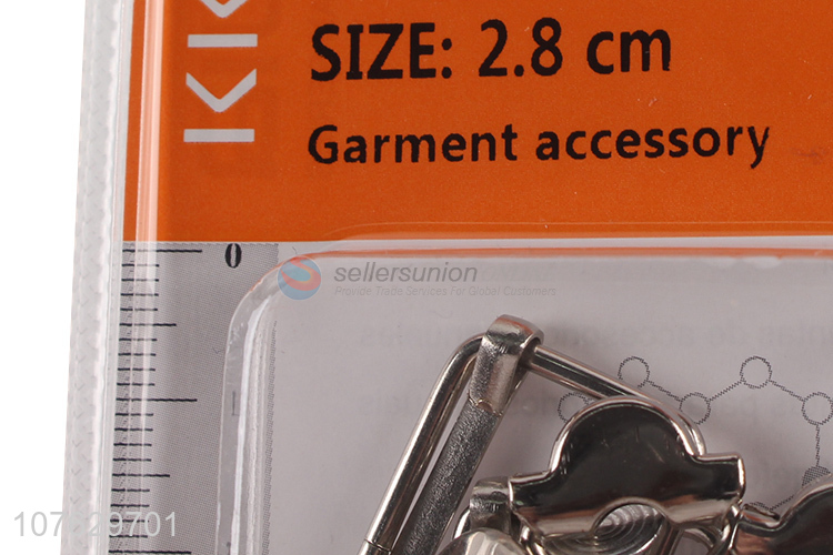New products metal suspender buckle for clothes
