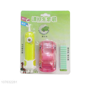 High Quality Electric Eraser With Sweeper Stationery Set