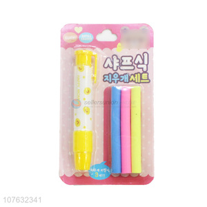 Best Quality Long Eraser Students Pencil Eraser Set