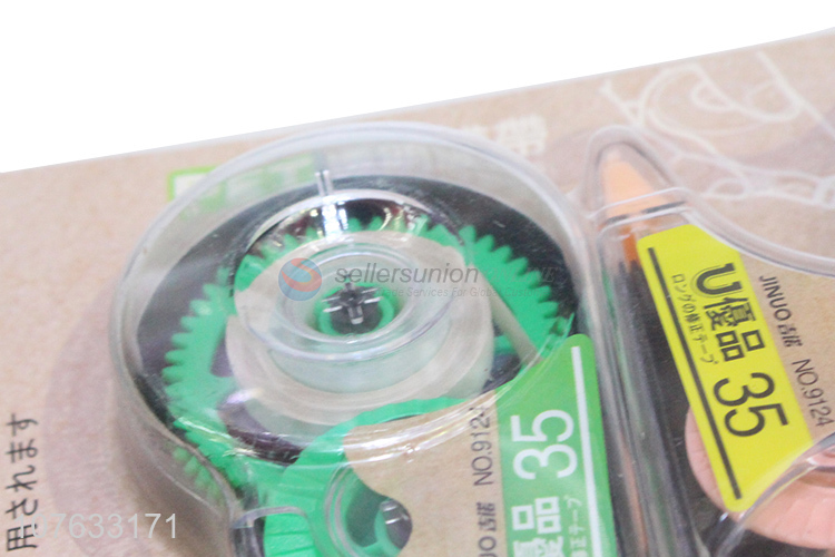 Top Quality 3 Pieces Transparent Plastic Correction Tape Set