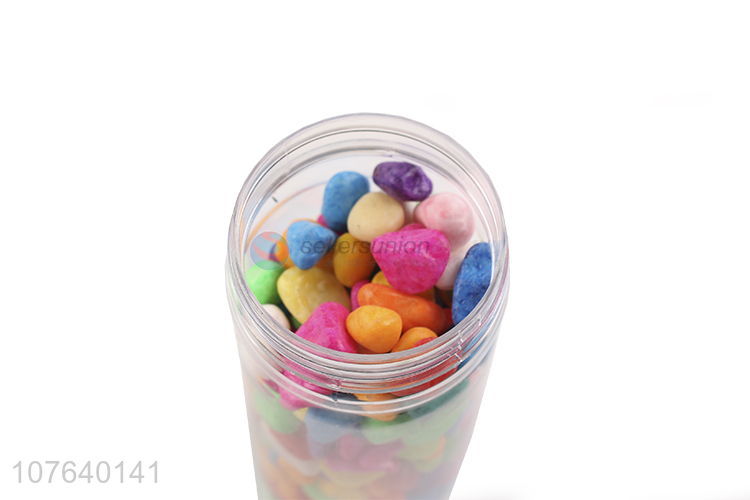 High-value candy color dyeing mixed 10-12mm color small stone