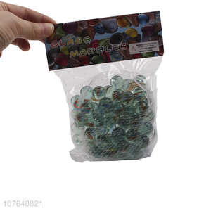 Low price wholesale three-flower glass ball children marbles