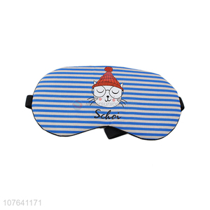 New products cartoon cat blindfold eye mask blindfold for sleeping