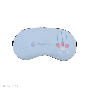 High quality strawberry printed blindfold eye mask blindfold for sleeping