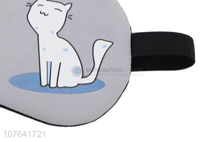 Wholesale cute cartoon cat cooling gel eye mask hot pack eye mask