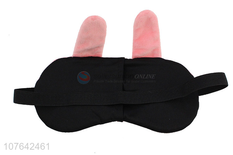 China manufacturer gel blindfold 3d rabbit sleeping eye mask