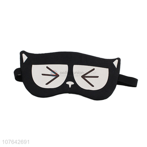 High quality cartoon owl shape ice-compress sleeping eye mask for home travel