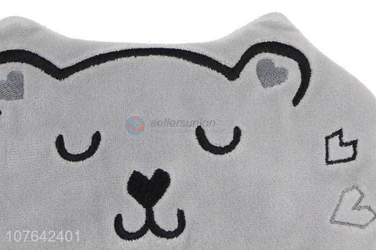 Custom kawaii embroidery gel sleep eye mask soft cartoon eye mask