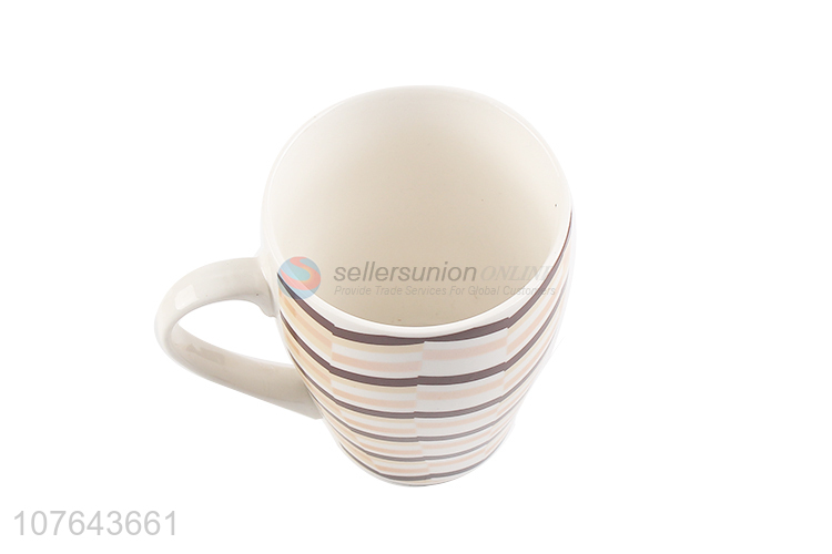 New product factory price durable high quality ceramic cup with handle