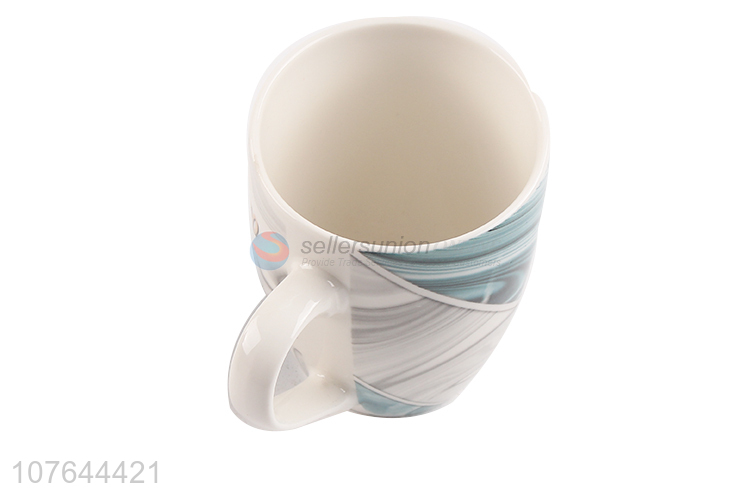 Best selling creative printing ceramic water cup tea cup with top quality