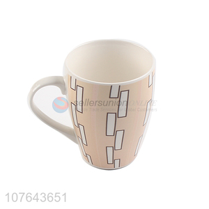 New style fashionable design ceramic water cup with high quality