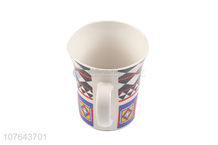 Hot sale fashionable ceramic coffee mug water cup with handle