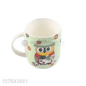 Coloruful cute printing drinking ceramic water cup coffee mug