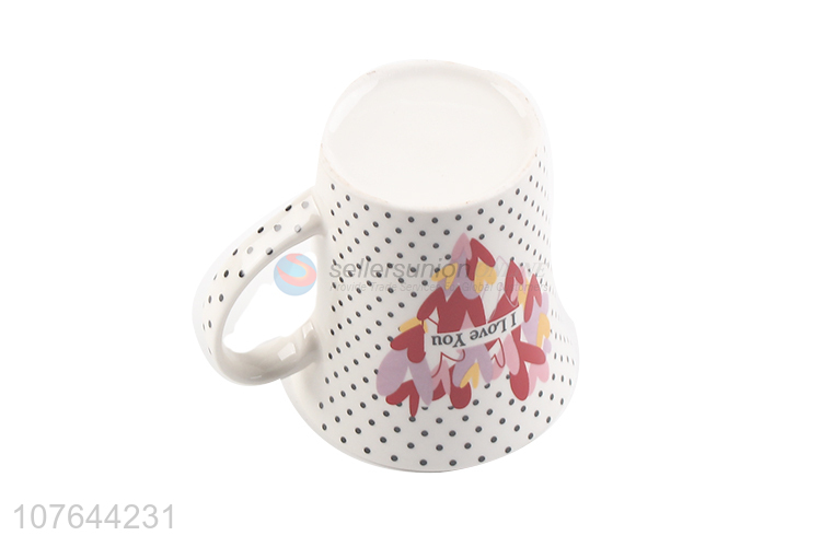 Personalized design eco-friendly ceramic water cup drinking coffee mug