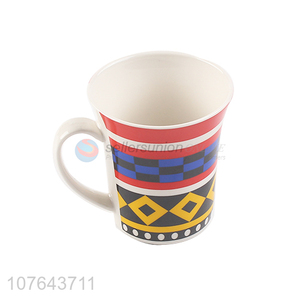 Low price modern style daily use ceramic water cup