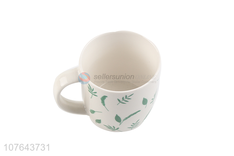 Laterest arrival factory price ceramic water cup for household