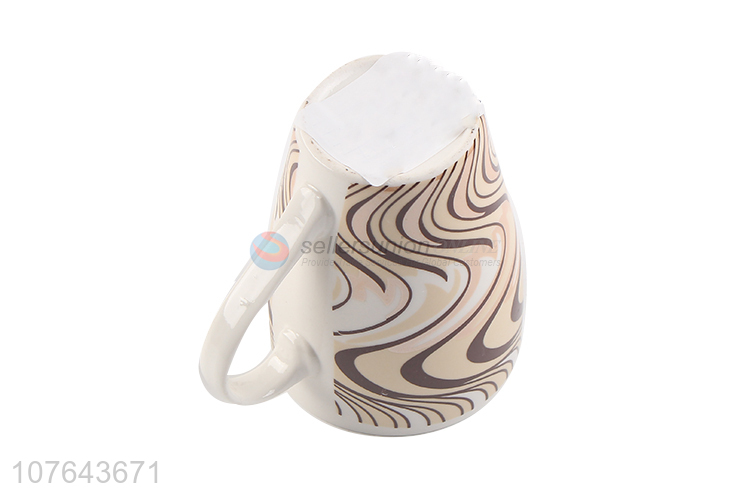 Cheap price factory supply fashion design ceramic cup for gifts