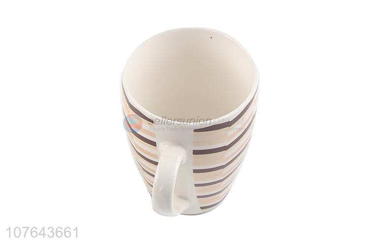 New product factory price durable high quality ceramic cup with handle