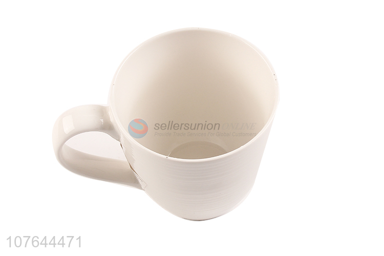 Top quality new style drinking ceramic water cup for office