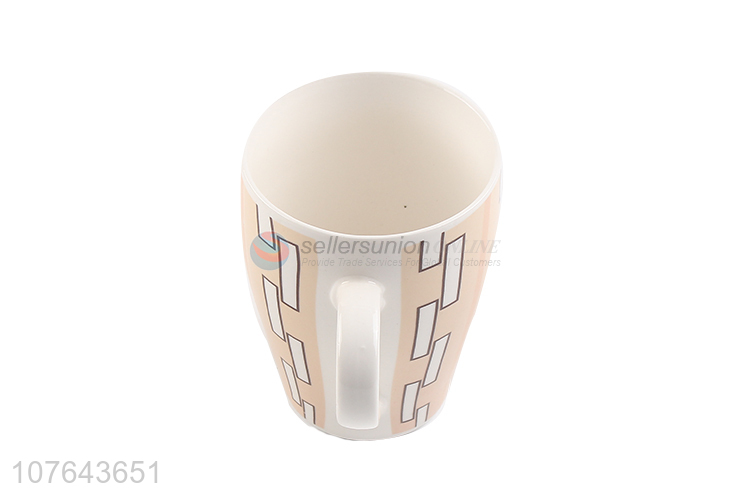 New style fashionable design ceramic water cup with high quality