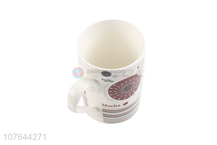 Creative printing good quality ceramic water cup coffee mug