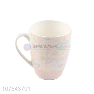 Wholesale fashion printing good quality ceramic water cup coffee mug