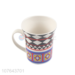 Hot sale fashionable ceramic coffee mug water cup with handle