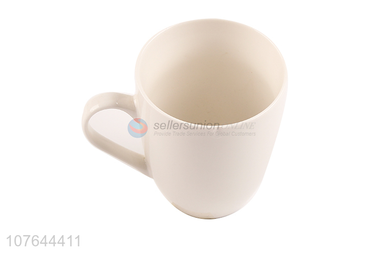 Most popular simple design ceramic water cup for household and office