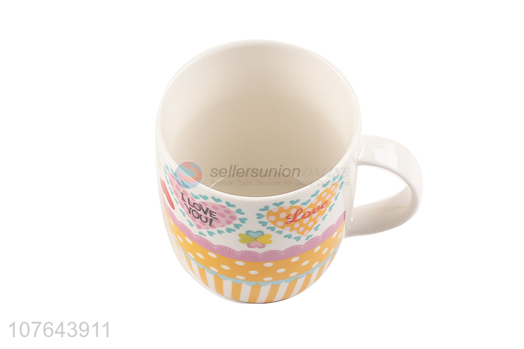 New style modern popular ceramic cups mug ceramic milk cup coffee cup