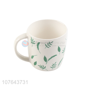 Laterest arrival factory price ceramic water cup for household