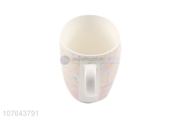 Wholesale fashion printing good quality ceramic water cup coffee mug