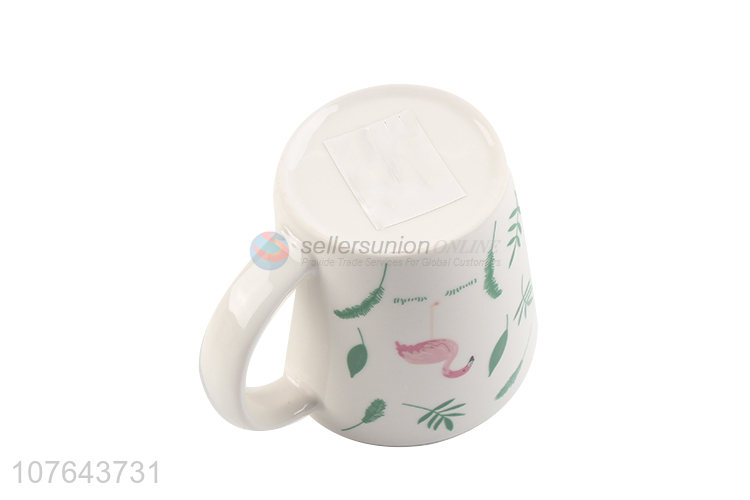 Laterest arrival factory price ceramic water cup for household