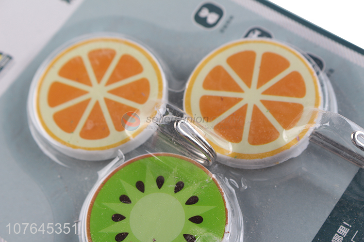 Newest Fruit Shape Sticky Hook Household Wall Hook