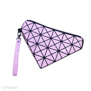 Personalized Design Triangle Handbag Fashion Ladies Makeup Bag