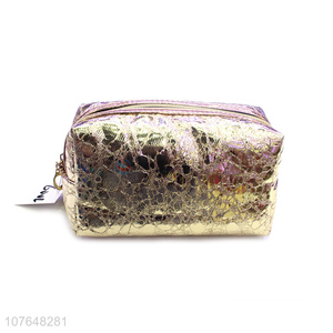 Best Selling Glitter Makeup Bag With Zipper For Women