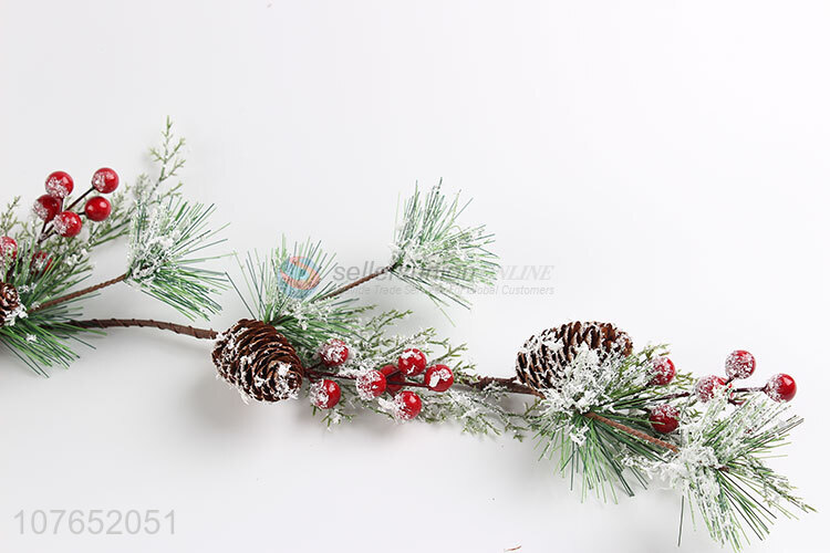 Hot sale holiday room decoration Christmas long vine wreath decoration