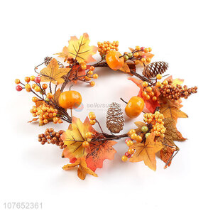 Popular home holiday decorations decorate autumn wreaths