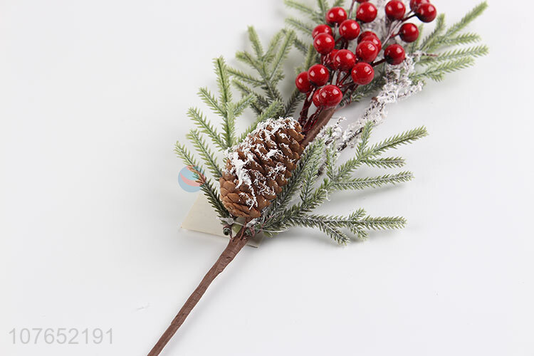 Popular holiday flower arrangement decoration Christmas long branch