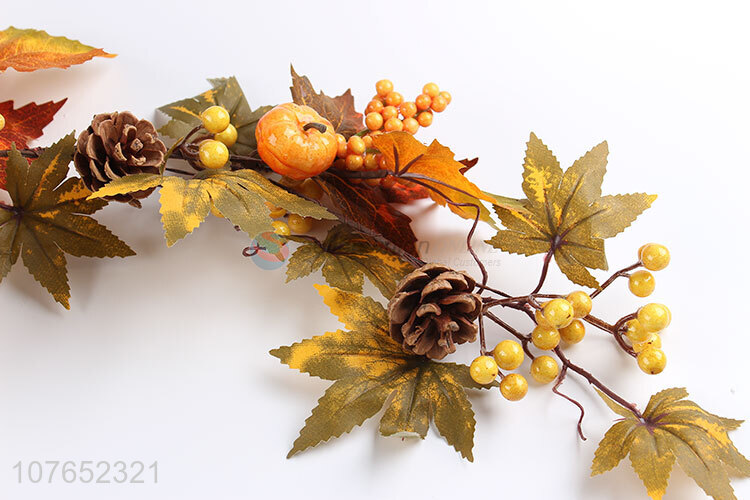 Hot sale overseas harvest festival home decoration autumn long vine