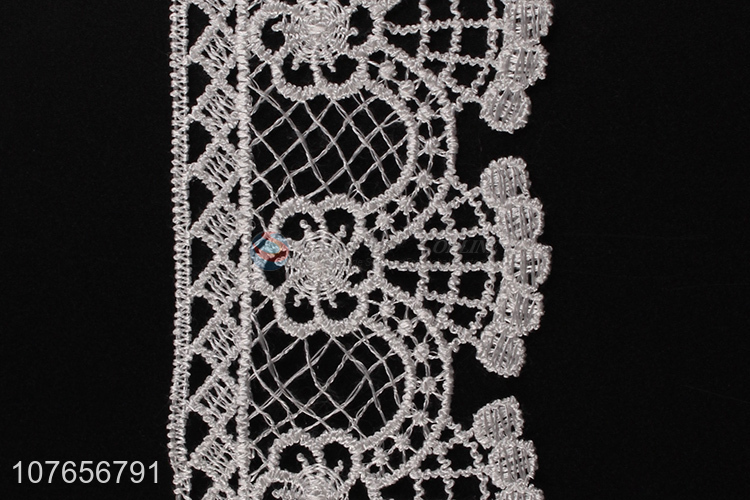 Popular product top quality polyester lace trim for clothing