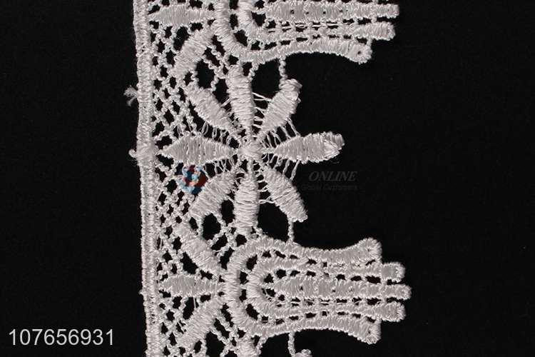 Excellent quality pretty flower lace trum ribbon for clothing