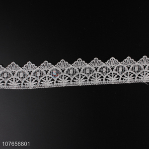 Wholesale facory supply comfortable lace trim ribbon with cheap price