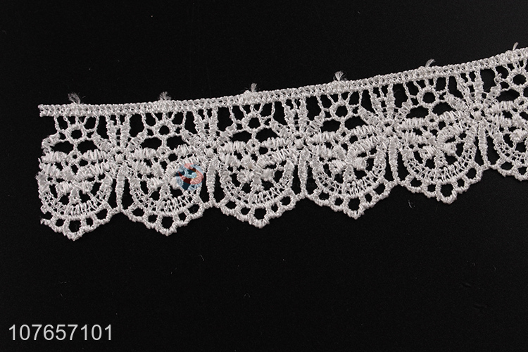 Best selling pretty floral pattern lace trim with high quality